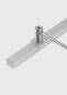 Preview: Befestigung K-10-PP  Silber