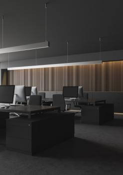 funktionale LED Pendelleuchte