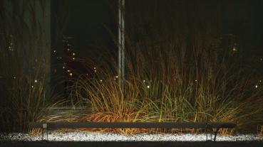 funktionale LED Lichtleiste in Aussenbereichen