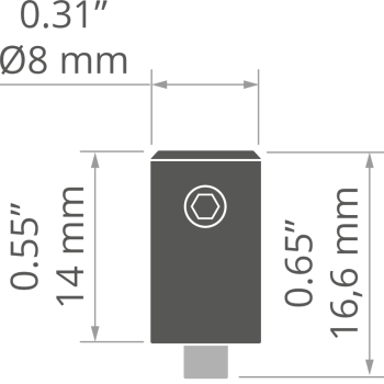 Befestigung FI-8-PRET-ZM