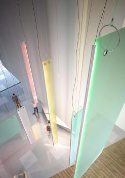 dekorative LED Kantenbeleuchtung