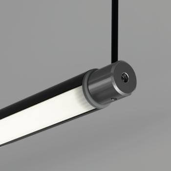 LED Profil zum Aufhängen schwarz