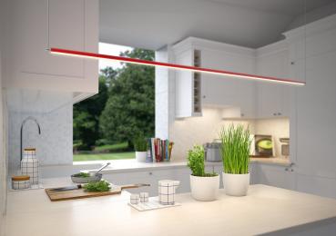 LED Tischbeleuchtung mit Rundprofilen