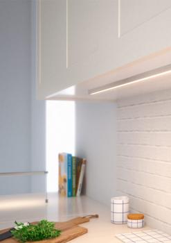 platzsparende Möbelbeleuchtung mit LED-Profilen