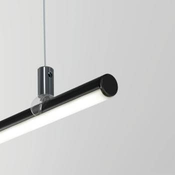 schwarzes LED Profil