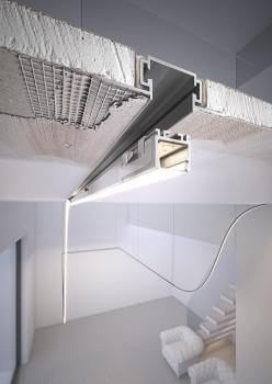 LED-Leiste für Trockenbaudecke