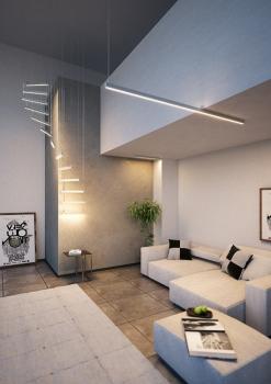 allgemeine Raumbeleuchtung mit LED Profilen