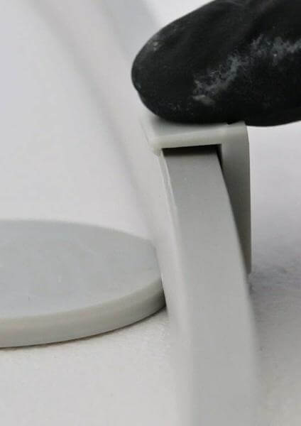 Sichere Befestigung des LED-Aluprofil-Bausatzes
