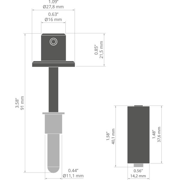 Befestigungsset PUSZ ZM-1 mit Stromversorgung