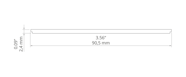Abdeckung HSP-90 mikroprismatisch