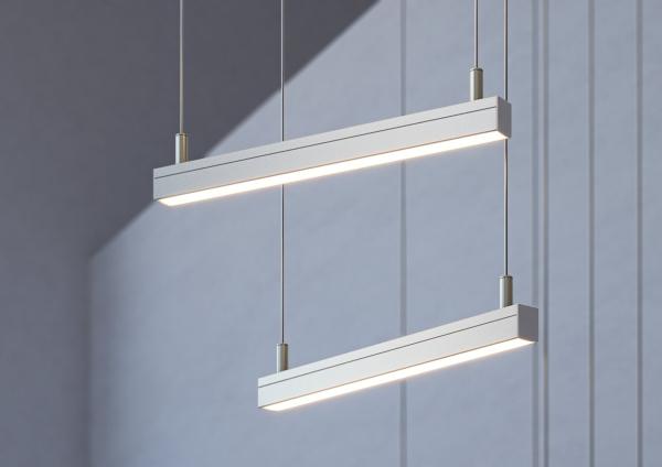 funktionale Lichtlösung für Büroräume
