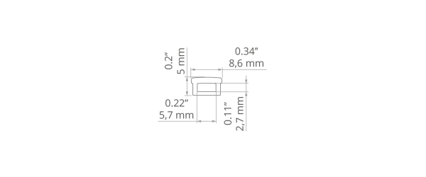 Abdeckung BENCO-7 milchig