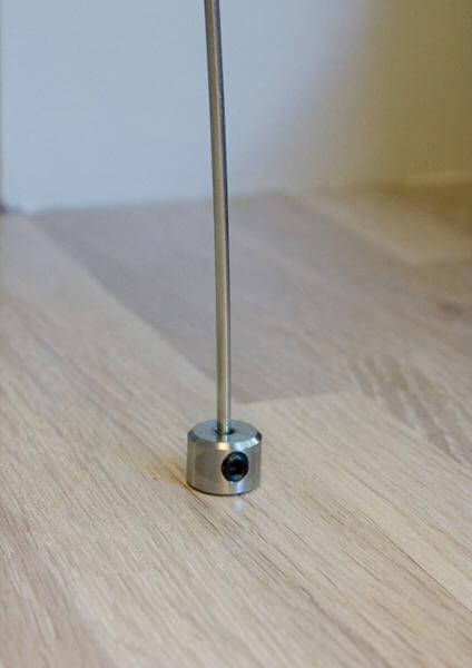 Befestigung W-B-Z mit Stromversorgung