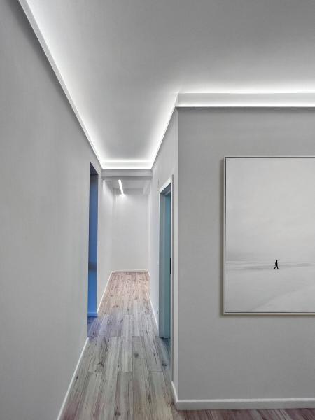 indirekte LED Beleuchtung an Wänden und Decken