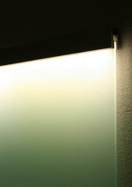 led Profil für Glasplatten
