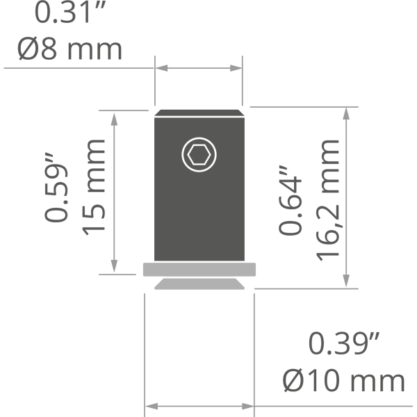 Befestigung FI-8-LIN-MR