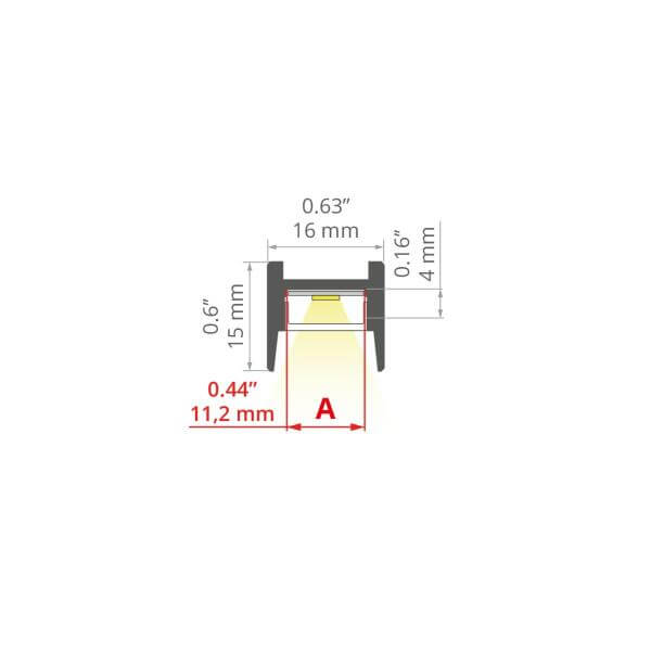 LED-Alu Profil MICRO-HG