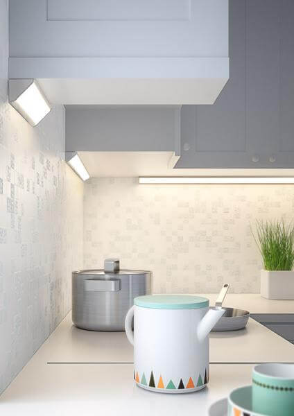 LED Eckprofil für Küchenzeilenbeleuchtung