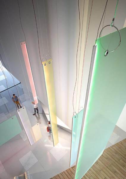 dekorative LED Kantenbeleuchtung