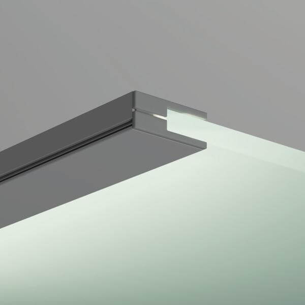 dekorative Kantenbeleuchtung von Glasscheiben