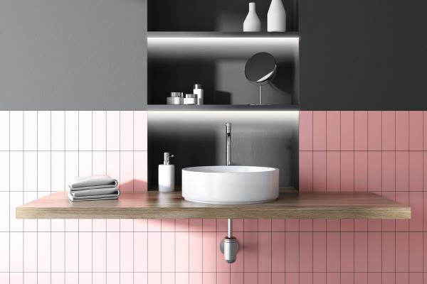 ästhetische Badezimmerleuchte