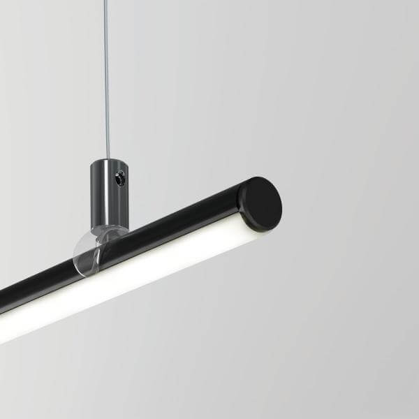 schwarzes LED Profil