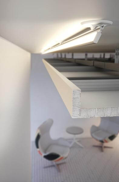 praktische Nischenleuchte für Decken