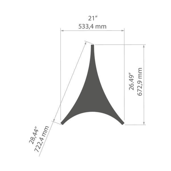 Modulares Lichtsystem für hohe Wohnräume