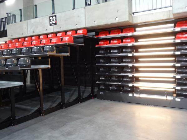 Treppenstufenleuchte mit LED Profilen