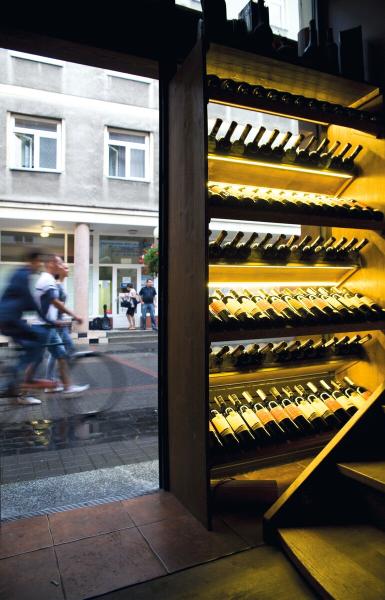Schaufensterbeleuchtung mit Alu-Leiste