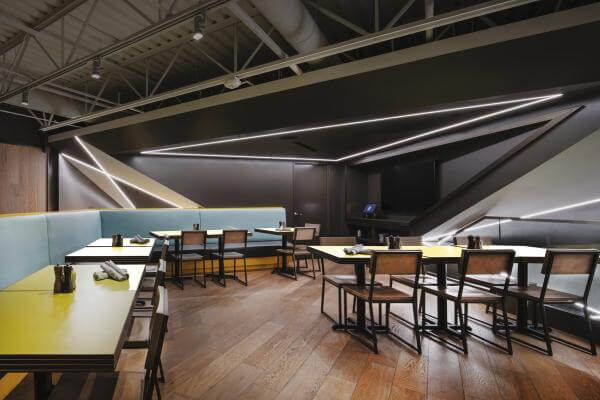 architektonische Wand- und Deckenbeleuchtung für Küchen